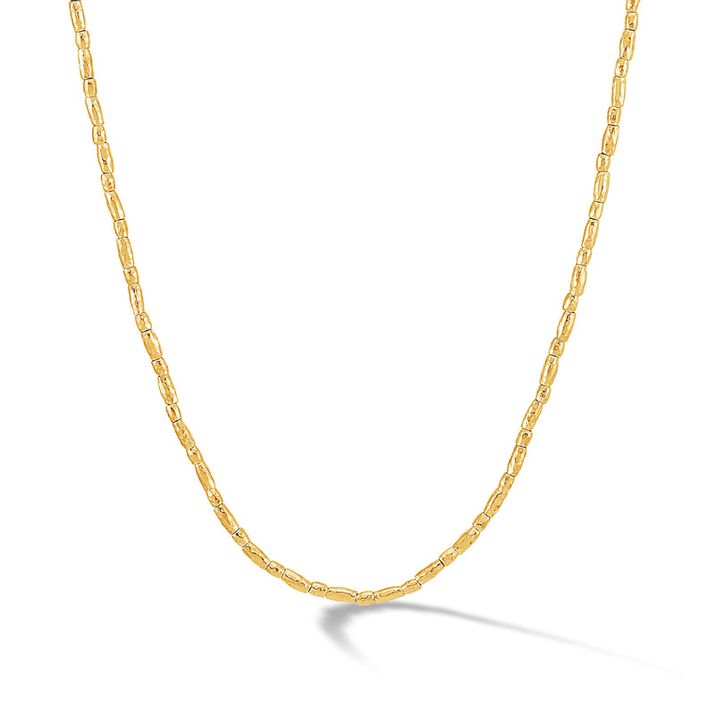    NN253-V-Dower-and-Hall-Yellow-Gold-Vermeil-Rice-Nomad-Necklace
