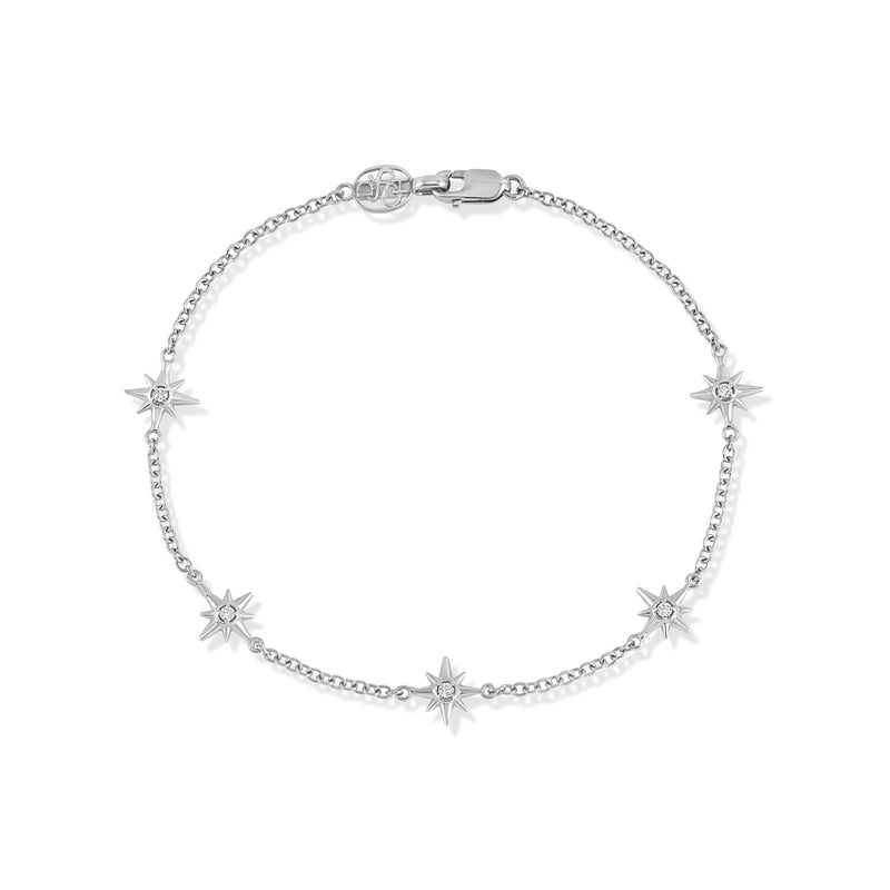 NSB5-14Y-DIA-Dower-and-Hall-14k-White-Gold-and-Diamond-Five-Star-Bracelet