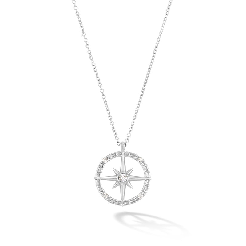 NSP14-14W-DIA-Dower-and-Hall-14k-White-Gold-and-Diamond-Compass-Star-Pendant