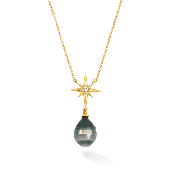 NSP5-14Y-DIA-Dower-and-Hall-14k-Yellow-Gold-North-Star-Pendant-with-Tahitian-Pearl