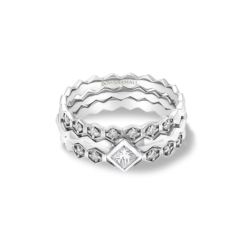    NTR-14W-BRANCUSI-TRIO-Dower-and-Hall-14k-White-Gold-Brancusi-Trio-Narrative-Ring-Stack-2