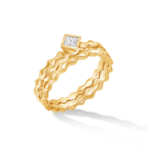 NTR-14Y-BRANCUSI-Dower-and-Hall-14k-Yellow-Gold-Brancusi-Duo-Narrative-Ring-Stack