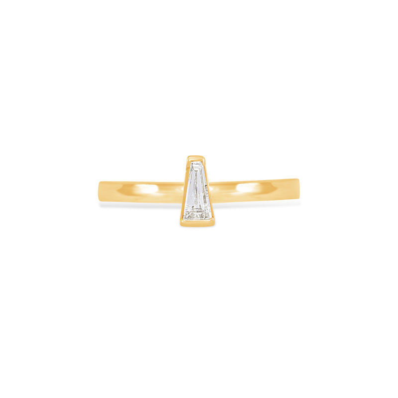 NTR26-14Y-DIA-Dower-and-Hall-14k-Yellow-Gold-Hammered-Narrative-Ring-with-Tapered-Baguette-Diamond-3