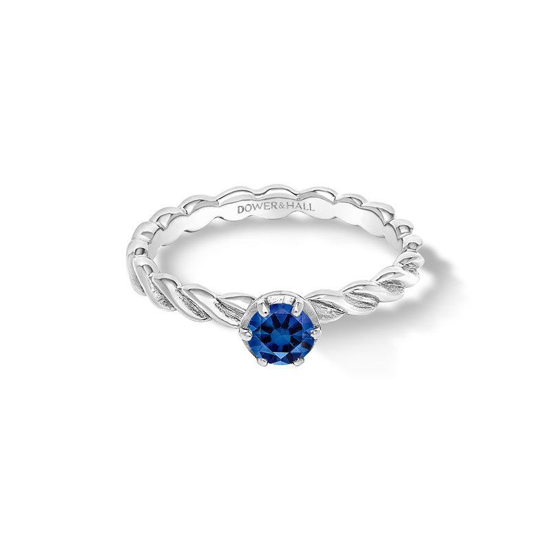 NTR65-14W-BSAPP-Dower-and-Hall-14k-White-Gold-Twist-Narrative-Ring-with-4-5mm-Blue-Sapphire
