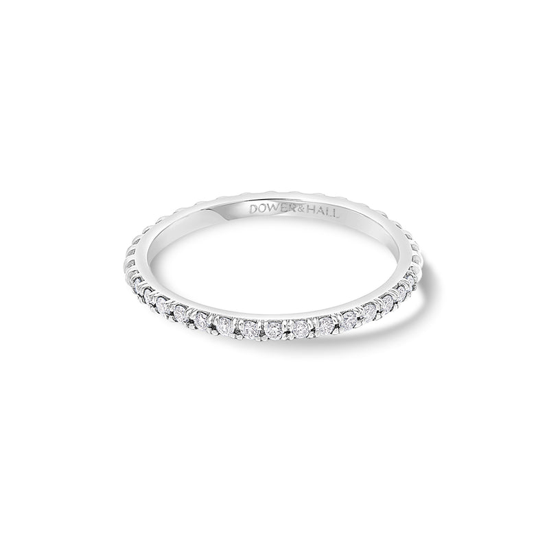 NTR71-14W-Dower-and-Hall-14k-White-Gold-Dotty-Eternity-Narrative-Ring