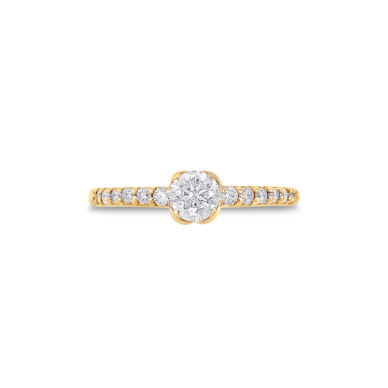    NTR75-14Y-DIA-50PT-Dower-and-Hall-14k-Yellow-Gold-Lily-Narrative-Ring-with-50pt-Diamond-5