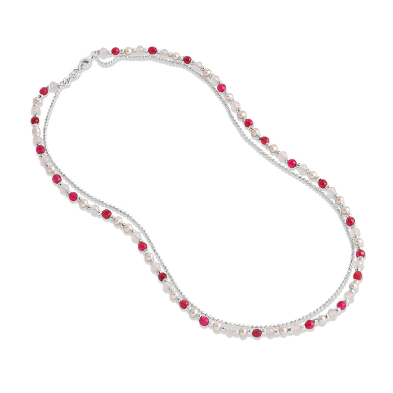 OBN22-S-PINKBLOSSOM-Dower-and-Hall-Sterling-Silver-Pink-Blossom-Orissa-Necklace