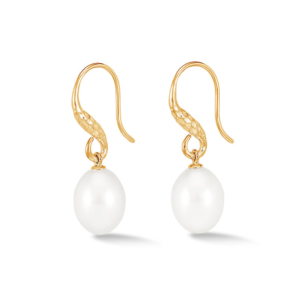 Dower-And-Hall-12mm-Oval-White-Freshwater-Pearl-Drop-Yellow-Gold-Vermeil-Earrings