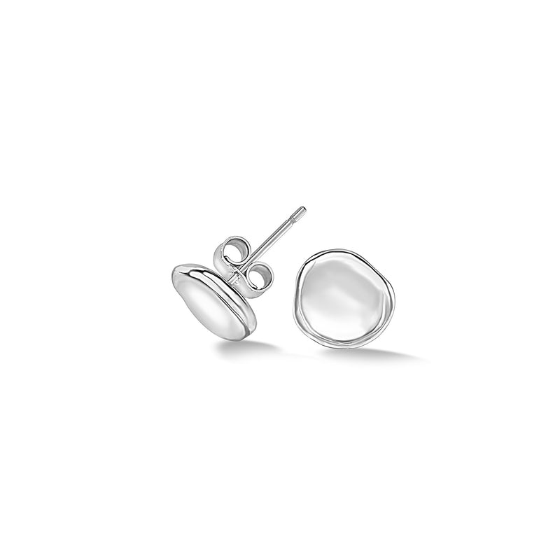 PEBE1-S-Dower-and-Hall-Sterling-Silver-Dimple-Pebble-Studs