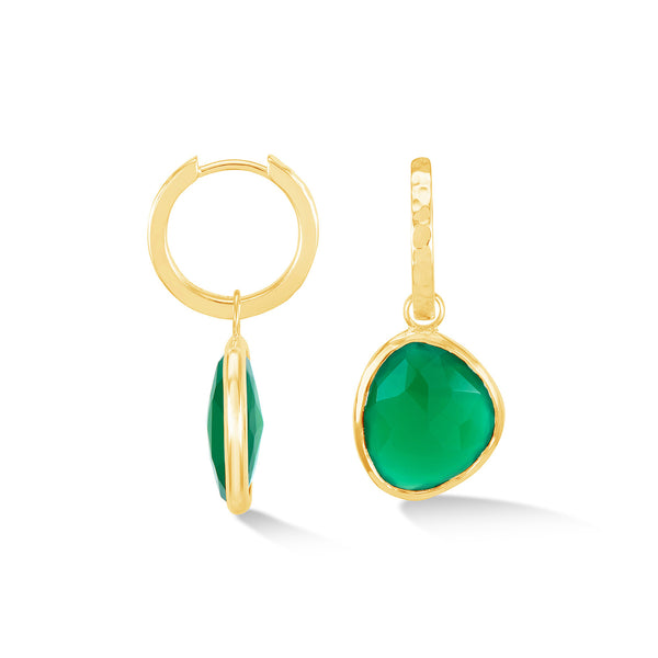 PEBE14-V-GREEN-Dower-and-Hall-Yellow-Gold-Vermeil-Green-Onyx-Pebble-Huggie-Hoops