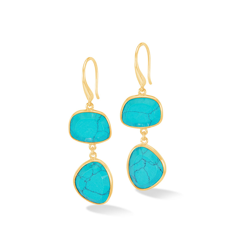 PEBE16-V-TURQ-Dower-and-Hall-Yellow-Gold-Vermeil-Turquoise-Pebble-Drop-Earrings