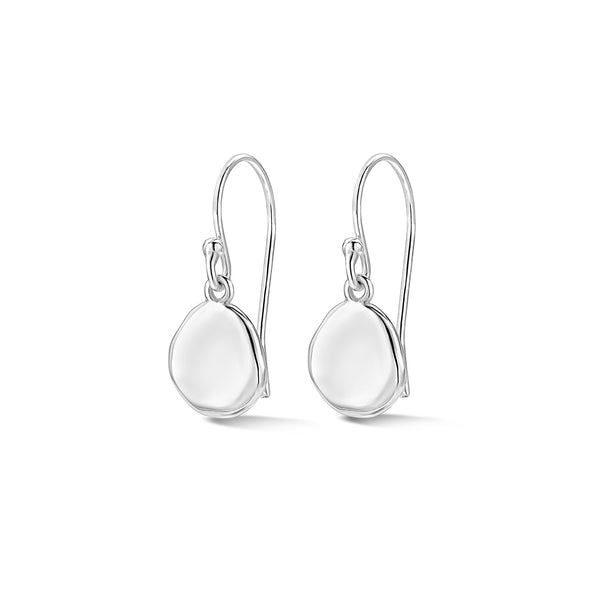 PEBE3-S-Dower-and-Hall-Sterling-Silver-Dimple-Pebble-Drop-Earrings