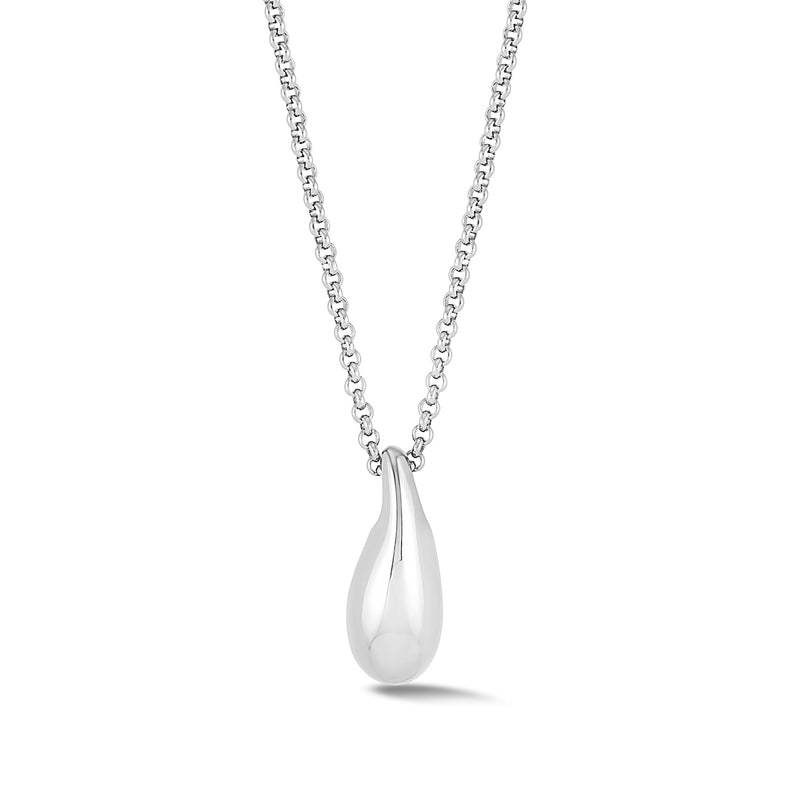 PEBP20-S-Dower-and-Hall-Sterling-Silver-Small-Pebble-Droplet-Pendant
