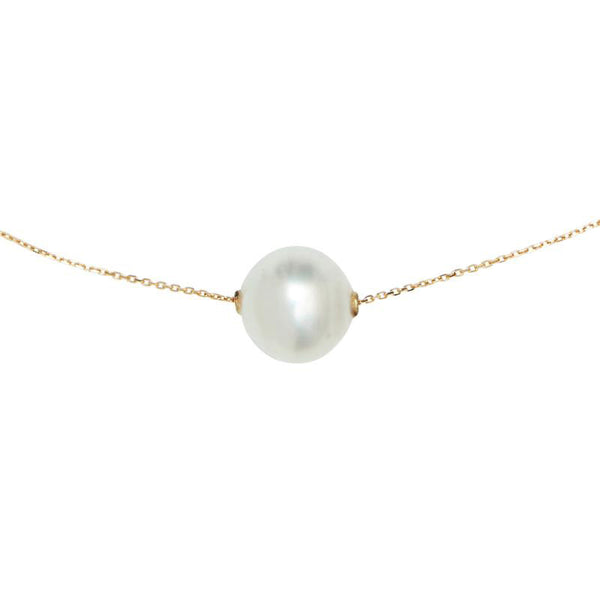 14k Gold & Small South Sea Pearl Pendant