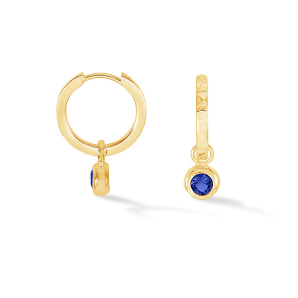 SCDE5-V-BSAPP-Dower-and-Hall-Yellow-Gold-Vermeil-Blue-Sapphire-Hammered-Huggie-Hoops