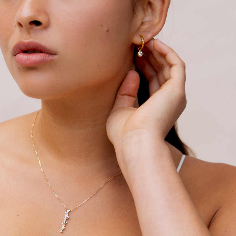 SCDE5-V-WSAPP-Dower-and-Hall-Yellow-Gold-Vermeil-White-Sapphire-Hammered-Huggie-Hoops-1