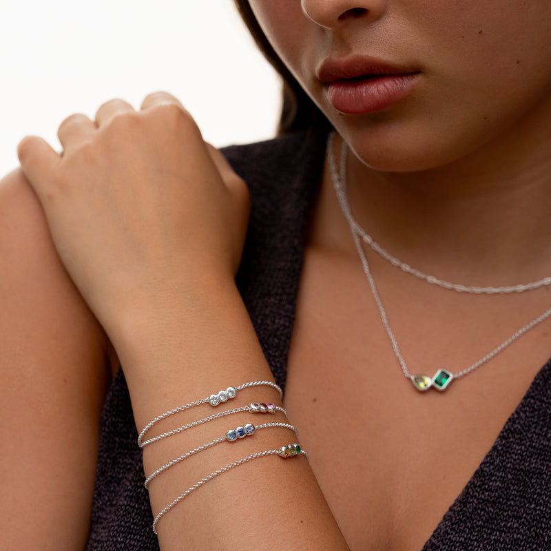 'Ice' Tutti Frutti Chain Bracelet