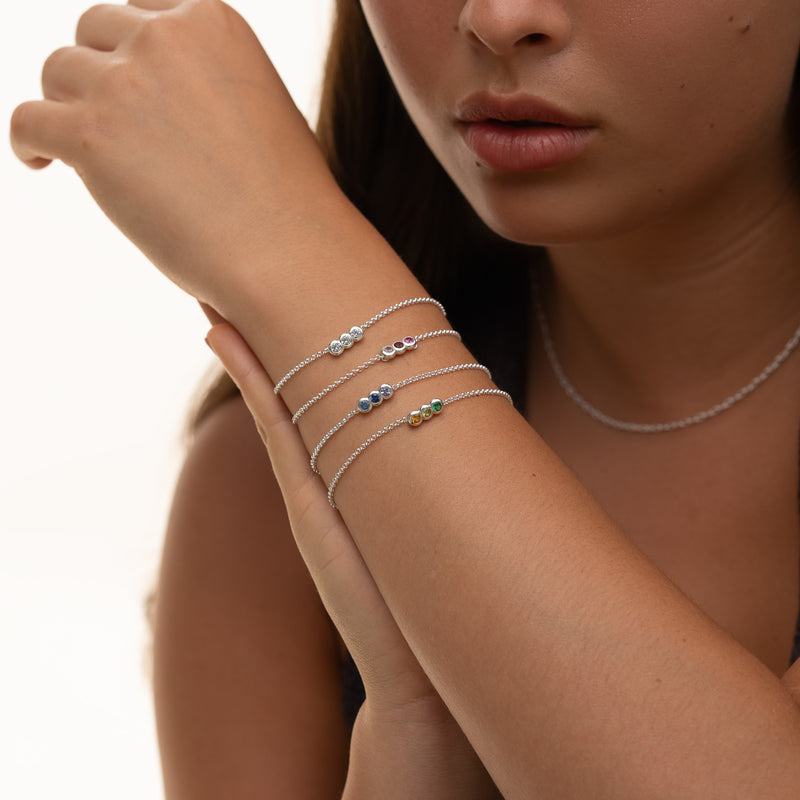 'Ice' Tutti Frutti Chain Bracelet