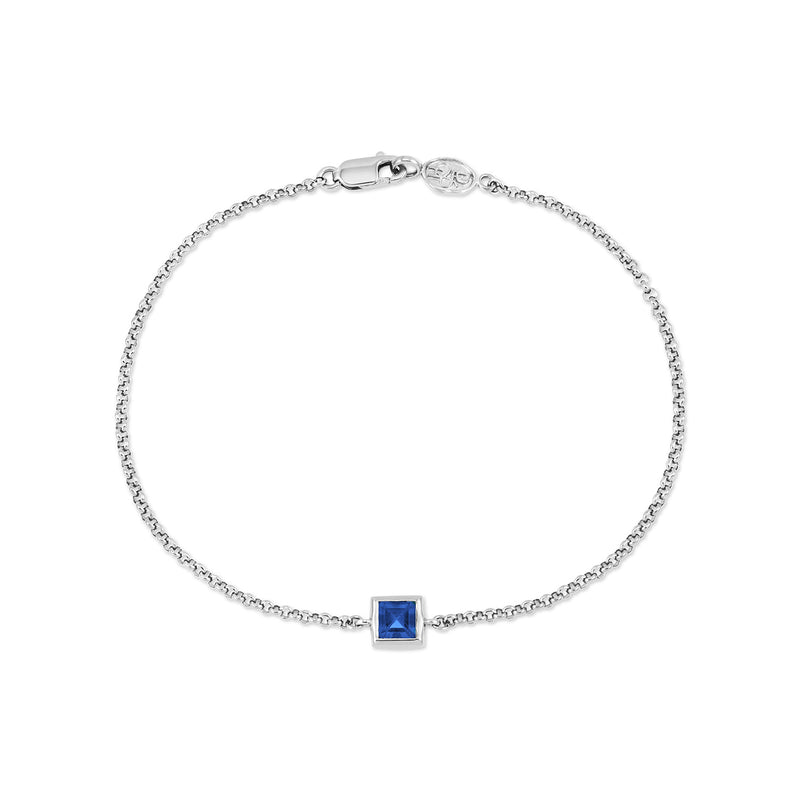 TFB34-9W-SAPP-Dower-and-Hall-9k-White-Gold-Square-4mm-Sapphire-Tutti-Frutti-Chain-Bracelet