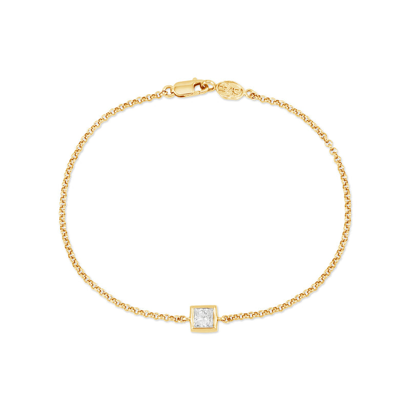 TFB34-9Y-DIA-Dower-and-Hall-9k-Yellow-Gold-Square-4mm-Diamond-Tutti-Frutti-Chain-Bracelet