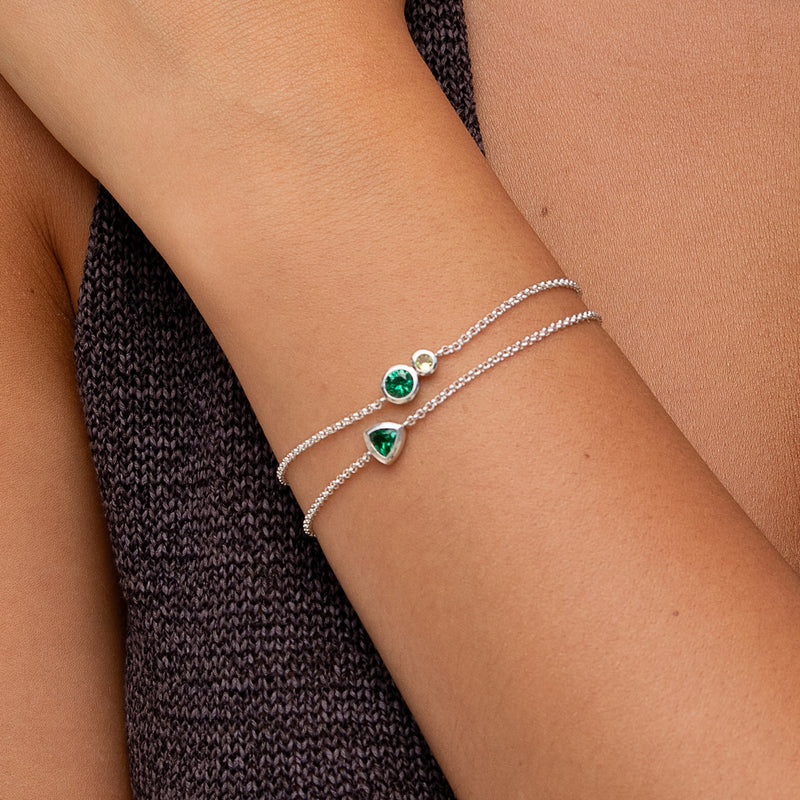TFB35-S-GG-PERI-Dower-and-Hall-Sterling-Silver-Greens-Tutti-Frutti-Duo-Chain-Bracelet-4