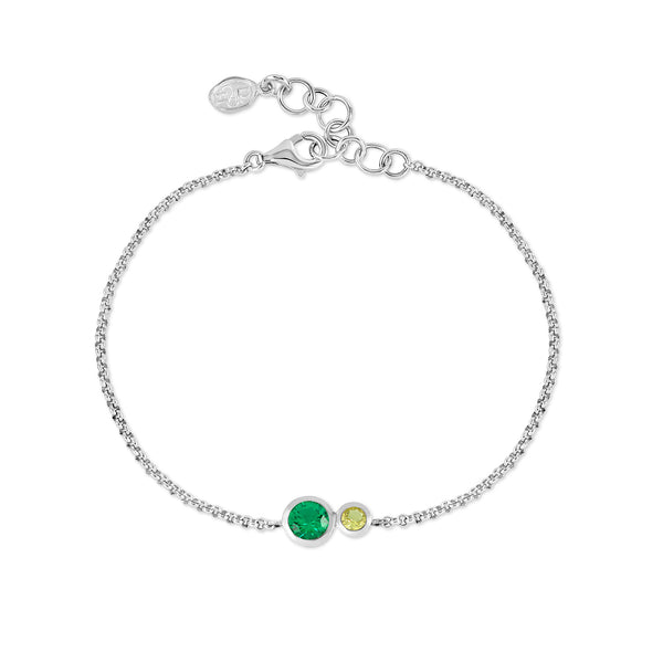 TFB35-S-GG-PERI-Dower-and-Hall-Sterling-Silver-Greens-Tutti-Frutti-Duo-Chain-Bracelet