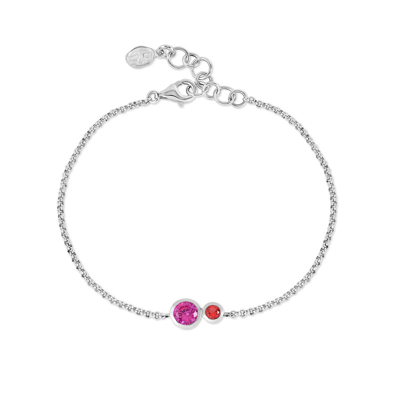 TFB35-S-PT-RUBY-Dower-and-Hall-Sterling-Silver-Pinks-Tutti-Frutti-Duo-Chain-Bracelet