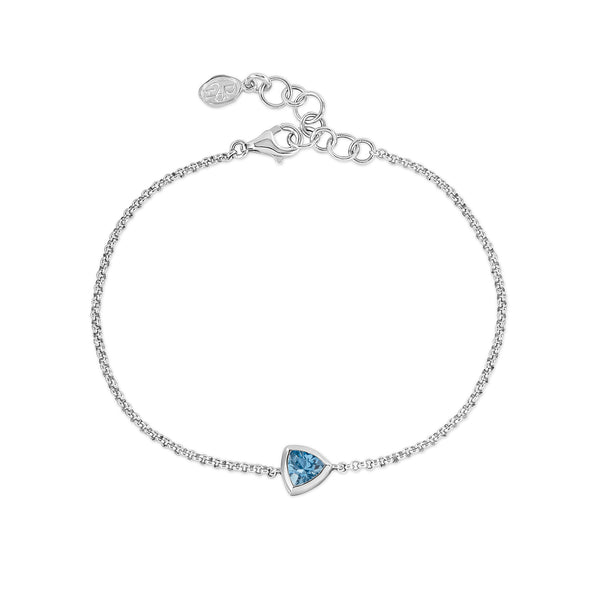 TFB37-S-BT-Dower-and-Hall-Sterling-Silver-Blue-Topaz-Trillion-Chain-Bracelet