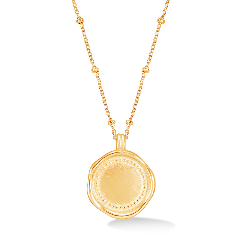 TSP35-V-Dower-and-Hall-Yellow-Gold-Vermeil-Engravable-Disc-Talisman-Necklace