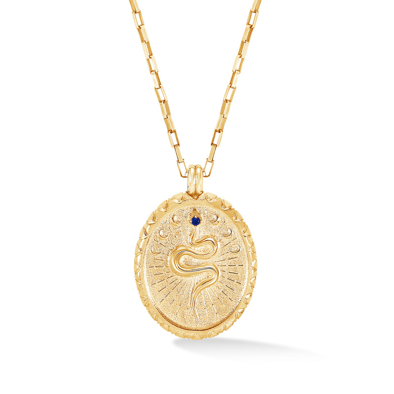 TSP39M-V-Dower-and-Hall-Mens-Yellow-Gold-Vermeil-Snake-Talisman-Necklace