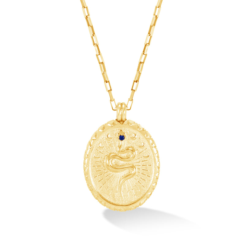 TSP39M-V-Dower-and-Hall-Mens-Yellow-Gold-Vermeil-Snake-Talisman-Necklace