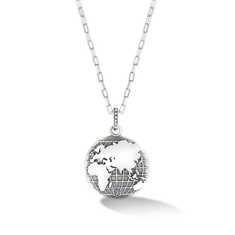 TSP52M-S-OXI-Dower-and-Hall-Mens-Sterling-Silver-One-World-Talisman-Necklace-Back