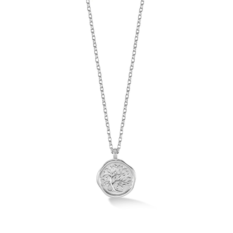 9k Gold Tree of Life Tiny Talisman Necklace