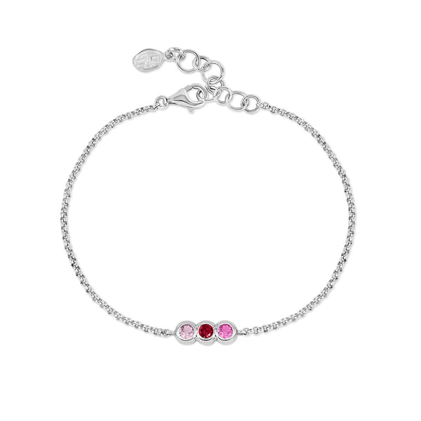 TWB39-S-PINKS-Dower-and-Hall-Sterling-Silver-Pinks-Tutti-Frutti-Chain-Bracelet