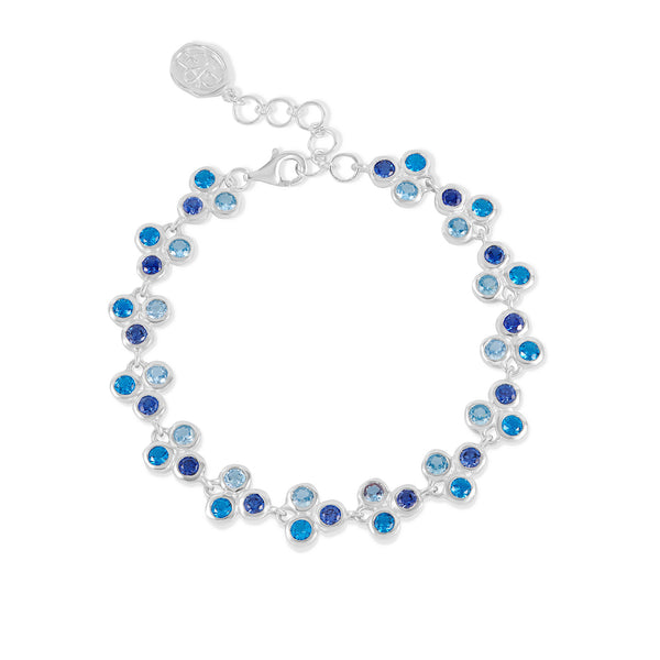 TWB60-S-BLUES-Dower-and-Hall-Sterling-Silver-Blues-Trio-Array-Line-Bracelet