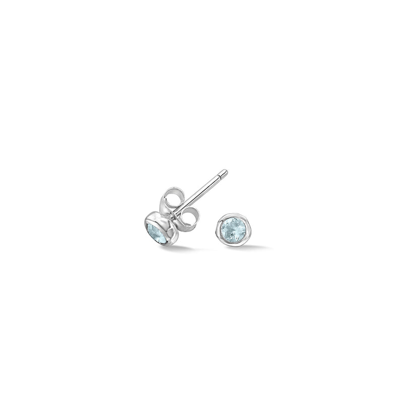 TWE2-S-AQUA-Dower-and-Hall-Sterling-Silver-3mm-Aqua-Dewdrop-Studs