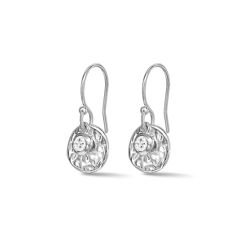 TWE20-S-WSAPP-Dower-and-Hall-Sterling-Silver-Hammered-Disc-and-White-Sapphire-Array-Earrings