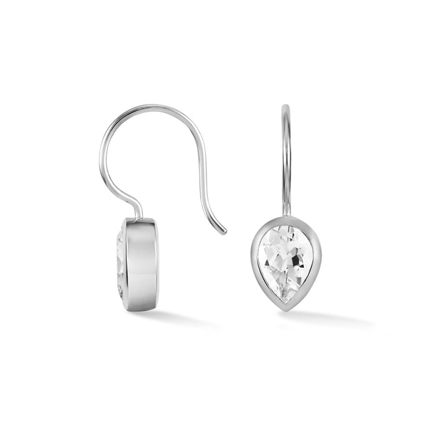 TWE31-S-WT-Dower-and-Hall-Sterling-Silver-Pear-White-Topaz-Earrings
