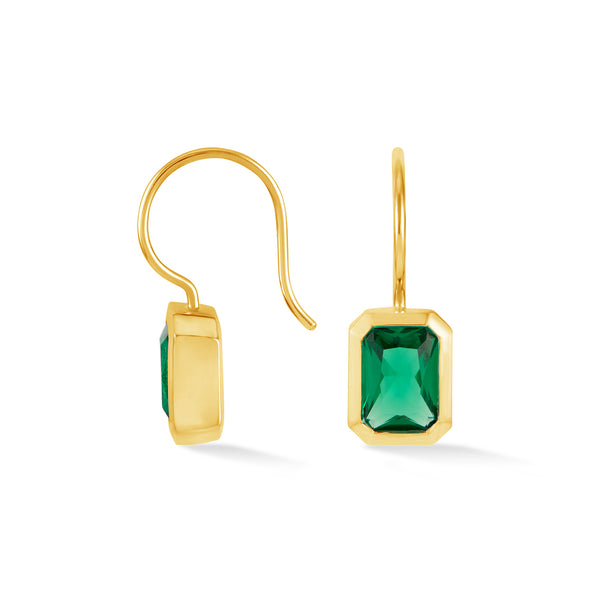 TWE33-V-GG-Dower-and-Hall-Yellow-Gold-Vermeil-Octagon-Green-Garnet-Earrings