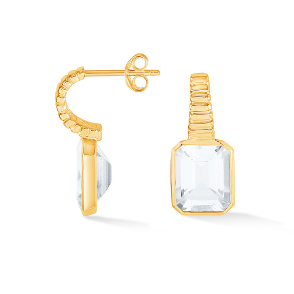 TWE34-V-WT-Dower-and-Hall-Yellow-Gold-Vermeil-White-Topaz-Octagon-Humbug-Earrings