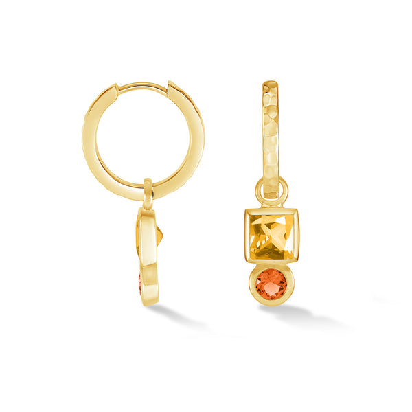 TWE36-V-CIT-TG-Dower-and-Hall-Yellow-Gold-Vermeil-Square-Citrine-Hammered-Huggie-Hoops