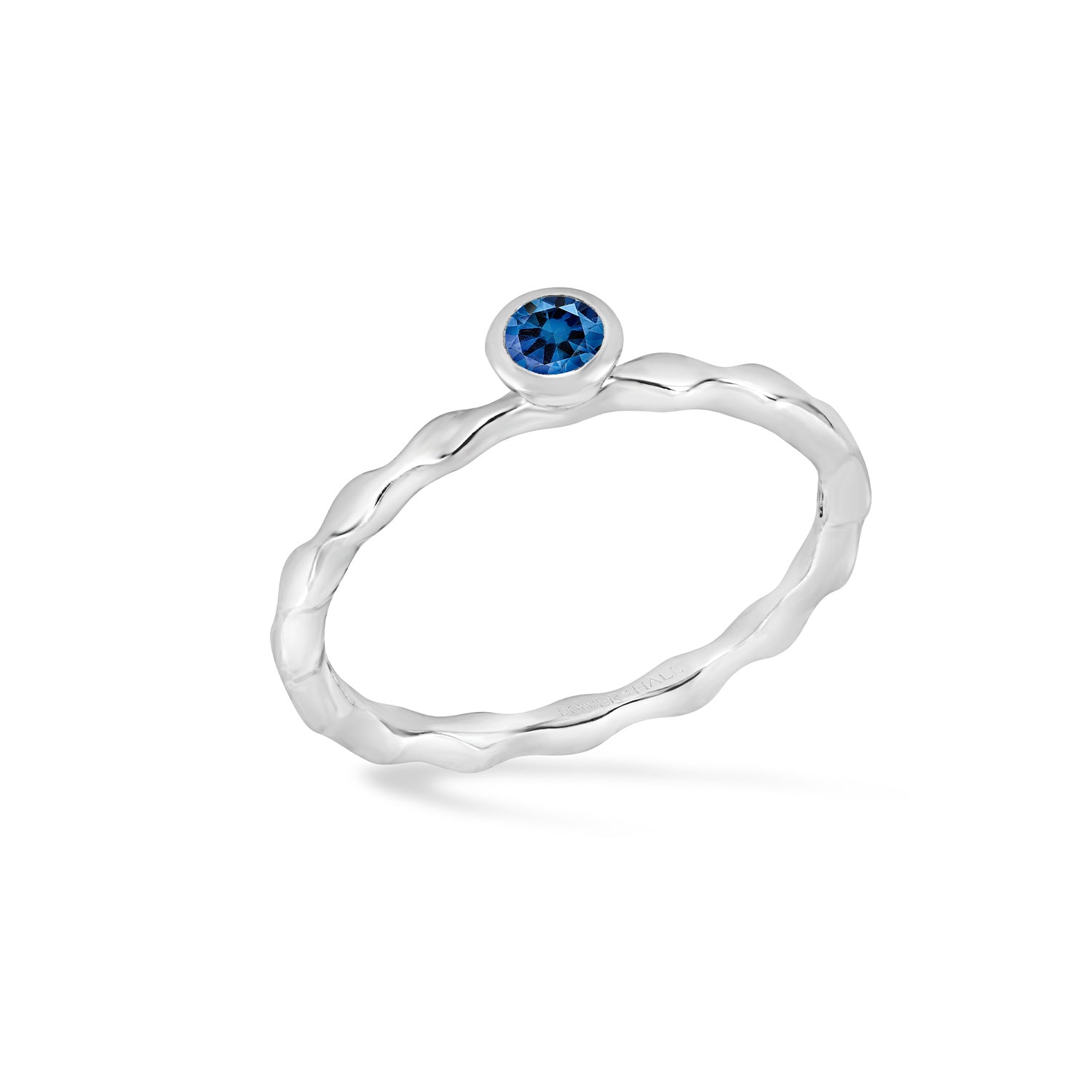 3mm Sapphire Wave Twinkle™ Ring