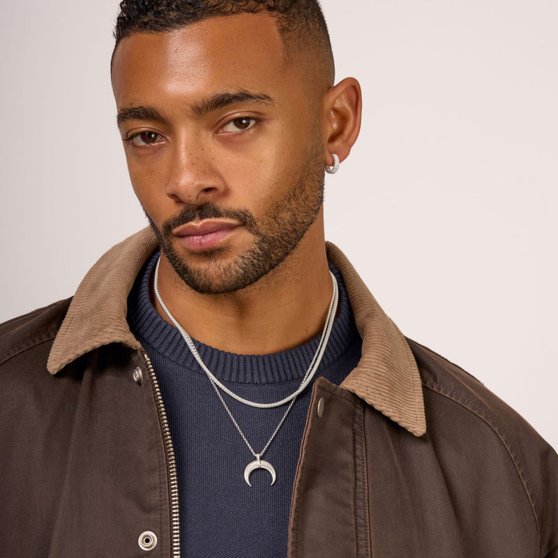 Men's Popcorn Chain Necklace