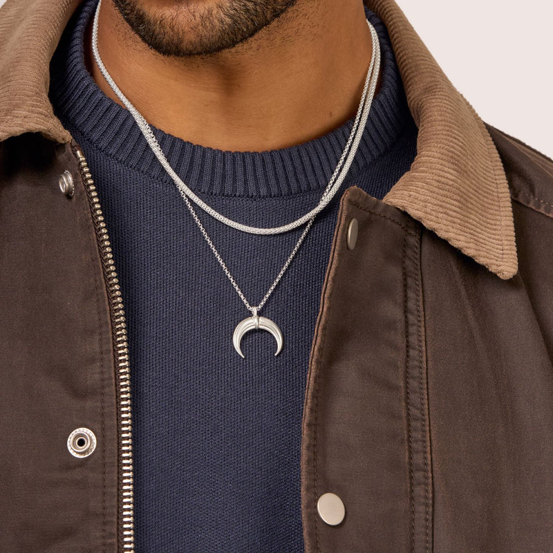 Men's Popcorn Chain Necklace