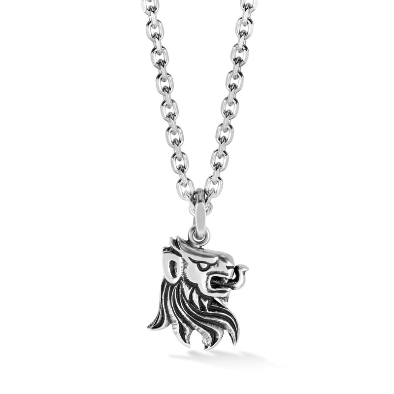 Men's Lion's Head Talisman Pendant