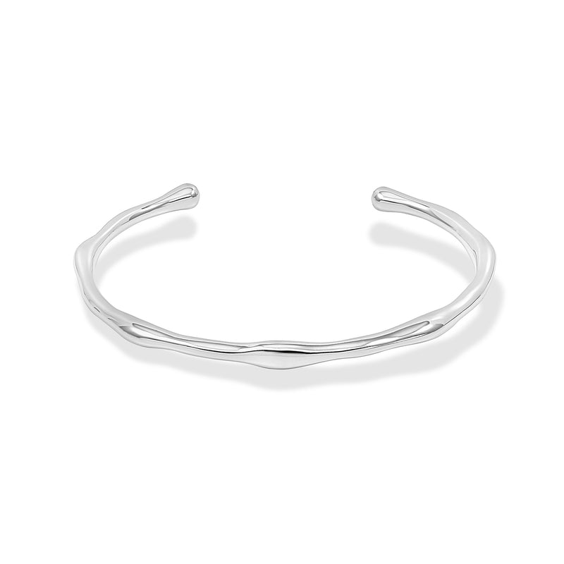 WFB1-S-Dower-and-Hall-Sterling-Silver-Waterfall-Torque-Bangle