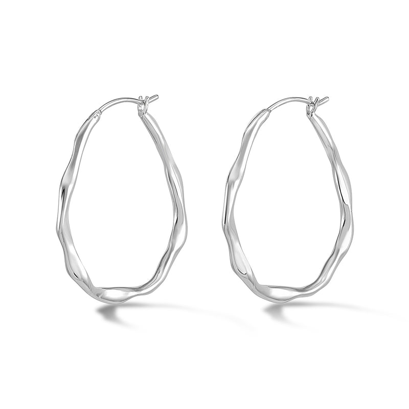 WFE30-S-Dower-and-Hall-Sterling-Silver-Large-Oval-Waterfall-Hoops