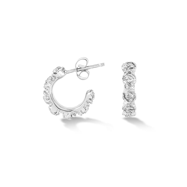 Wild Rose  Hoops