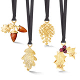 XC-WOODLAND-G-Dower-and-Hall-Gilded-Pewter-Woodland-Christmas-Decoration-Set