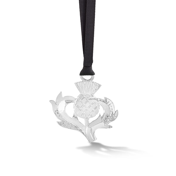     XC2022-THISTLE-P-Dower-and-Hall-Silver-Plated-Pewter-Thistle-Christmas-Decoration-2022